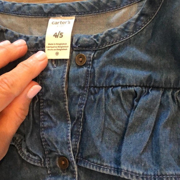 Carter’s kid lightweight denim dress - Picture 3 of 4
